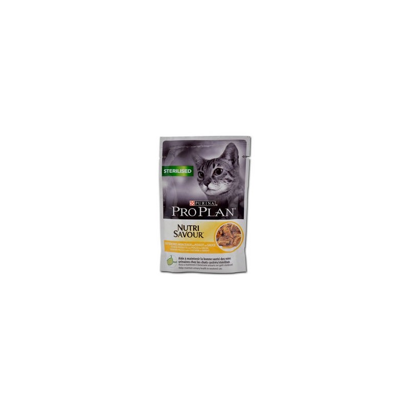 Terrine pour Chat ProPlan Nutri Savour Sterilised Poulet