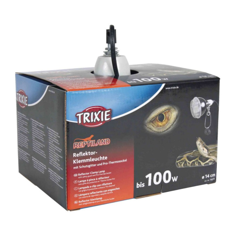 Trixie Lampe réflecteur à Pince 100W TRIXIE 4011905760704 Système et support électrique