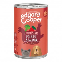 Edgard Cooper Boite Poulet & Saumon EDGARD COOPER  Paté pour chien