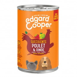Edgard Cooper Boite Poulet & Dinde EDGARD COOPER  Paté pour chien
