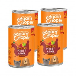 Edgard Cooper Boite Poulet & Dinde EDGARD COOPER  Paté pour chien