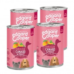 Edgard Cooper Boite Canard & Poulet EDGARD COOPER  Paté pour chien