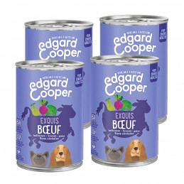 Edgard Cooper Boite Boeuf EDGARD COOPER  Paté pour chien