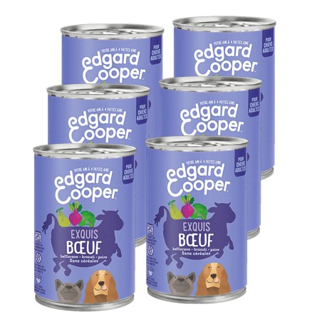 Edgard Cooper Boite Boeuf EDGARD COOPER  Paté pour chien