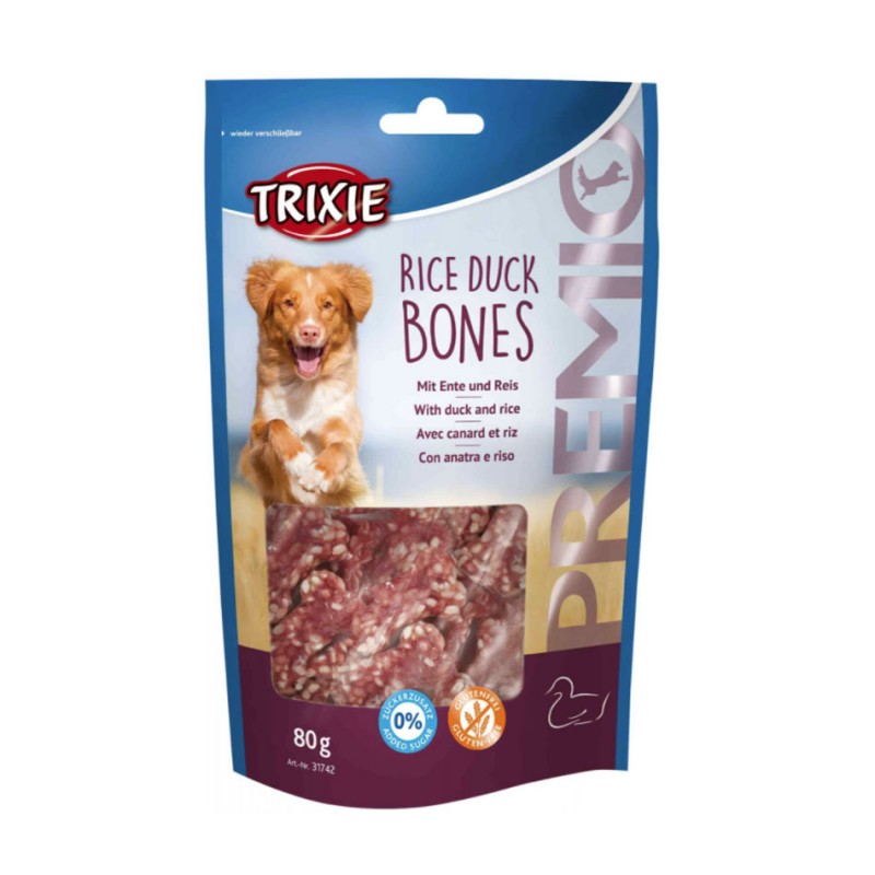 Friandises Trixie Rice Duck Bones  TRIXIE 4011905317427 Petites friandises