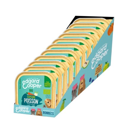 Terrine Edgard Cooper Poisson EDGARD COOPER  Paté pour chien
