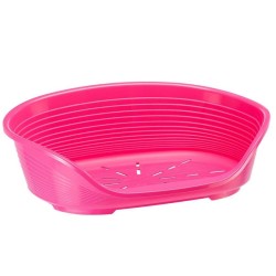 Corbeille pour chien Siesta Deluxe Fushia FERPLAST  Corbeilles, paniers et sofa