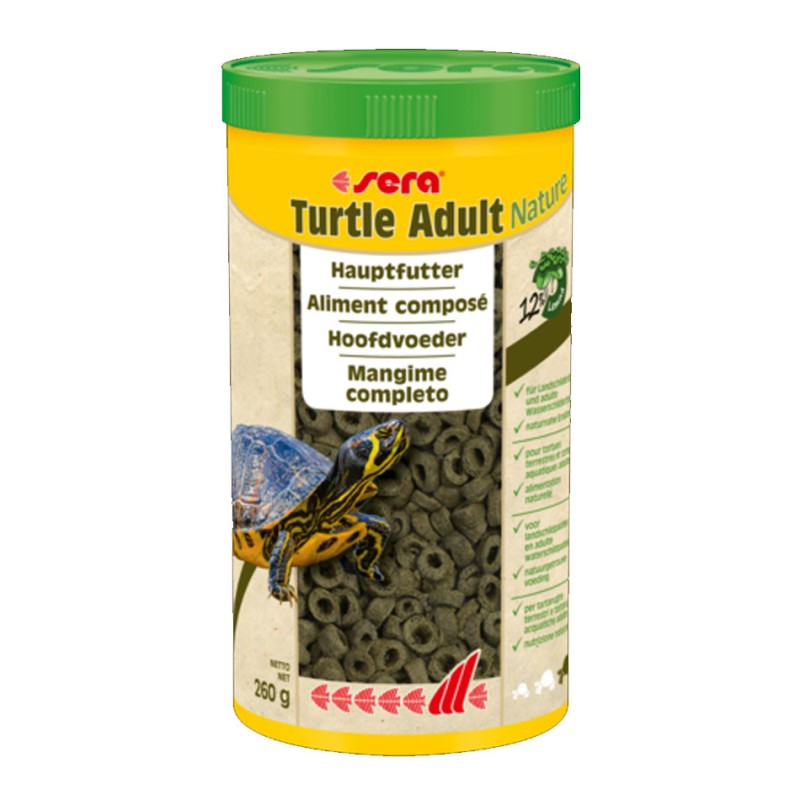 Sera Turtle Adult Nature 260 g SERA 4001942528993 Alimentation