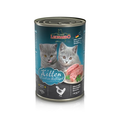 Pâtée Leonardo kitten LEONARDO  Terrines Leonardo