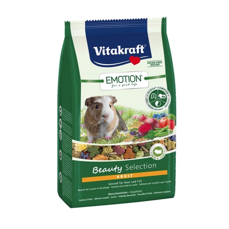 Vitakraft Emotion Beauty Cochon d'Inde 600 g VITAKRAFT VITOBEL 4008239314581 Alimentation