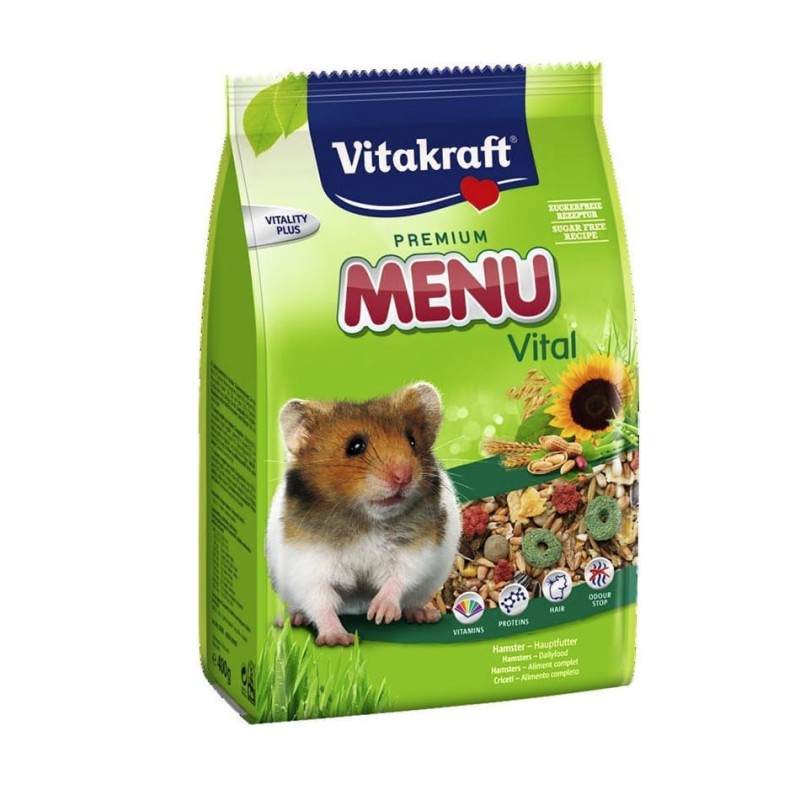 Vitakraft - Aliment Fresh Nut and Fruit pour Rongeurs - 300g
