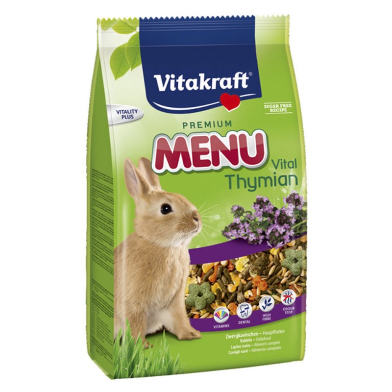 Menu Thym lapin nain 800 g Vitakraft VITAKRAFT VITOBEL 4008239249579 Alimentation