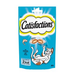 Friandise Catisfactions pour chat au saumon MARS PETCARE 5998749117750 Friandises