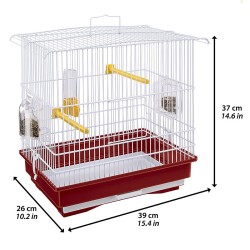 Ferplast cage Giusy blanche FERPLAST 8010690067698 Oiseaux Exotiques