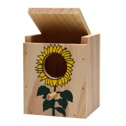 Nid en bois décoré petit modèle - Girard  TYROL 3281011264002 Nid