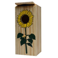 Girard Nid en bois décoré grandes perruches AGROBIOTHERS 3281011264156 Nid