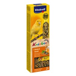 Vitakraft Kräcker Canaris au miel & sésame x2 VITAKRAFT VITOBEL 4008239212474 Canaris