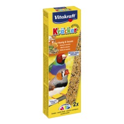 Vitakraft Kräcker Exotiques Miel & Sésame VITAKRAFT VITOBEL 4008239212573 Oiseaux Exotiques