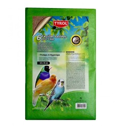 Tyrol Feuilles sablées 40 x 25 cm TYROL 3281011460404 Sable, feuilles sablées