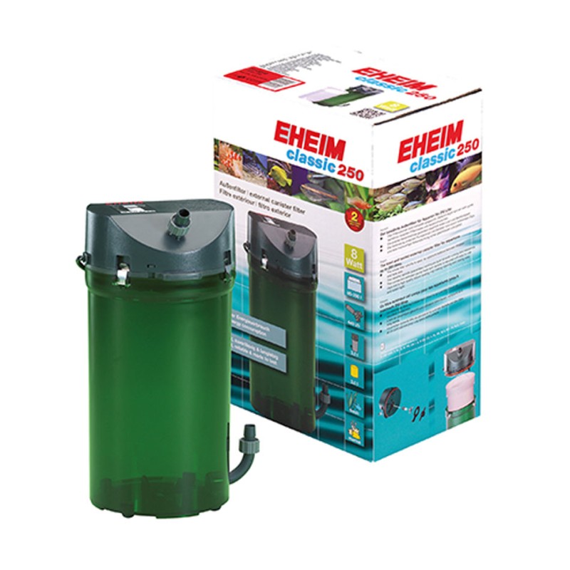 Eheim Classic 250 (2213) avec masses de filtration et robinets EHEIM 4011708220436 Filtre externe