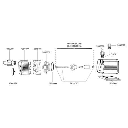 Eheim Pompe Universelle EHEIM  Pompe à eau