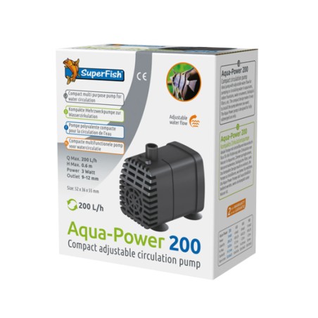 SuperFish Aqua Power 200 SUPERFISH 8715897187391 Pompe à eau