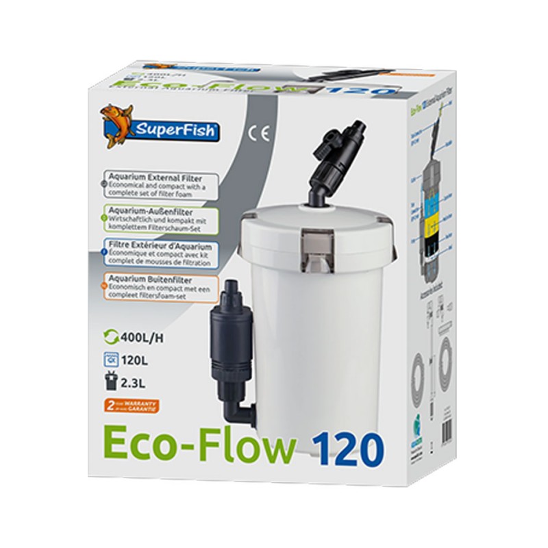 Superfish Eco-Flow 120 SUPERFISH 8715897270956 Filtre externe