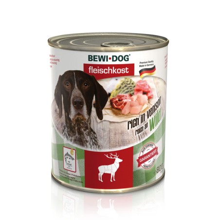 BewiDog Pâtée Gibier BEWI DOG  Paté pour chien