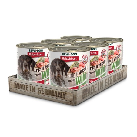 BewiDog Pâtée Gibier BEWI DOG  Paté pour chien