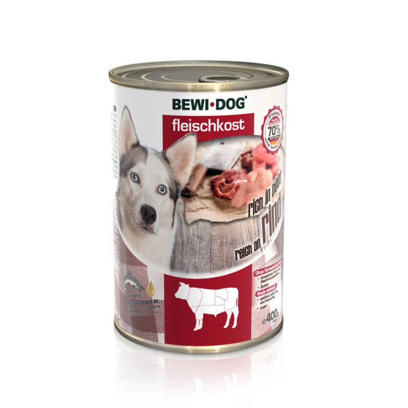 BewiDog Pâtée Boeuf BEWI DOG  Paté pour chien