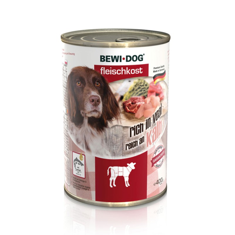 BewiDog Pâtée Veau BEWI DOG  Paté pour chien