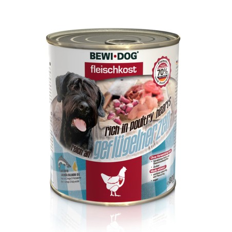 BewiDog Pâtée Coeur de volaille BEWI DOG  Paté pour chien