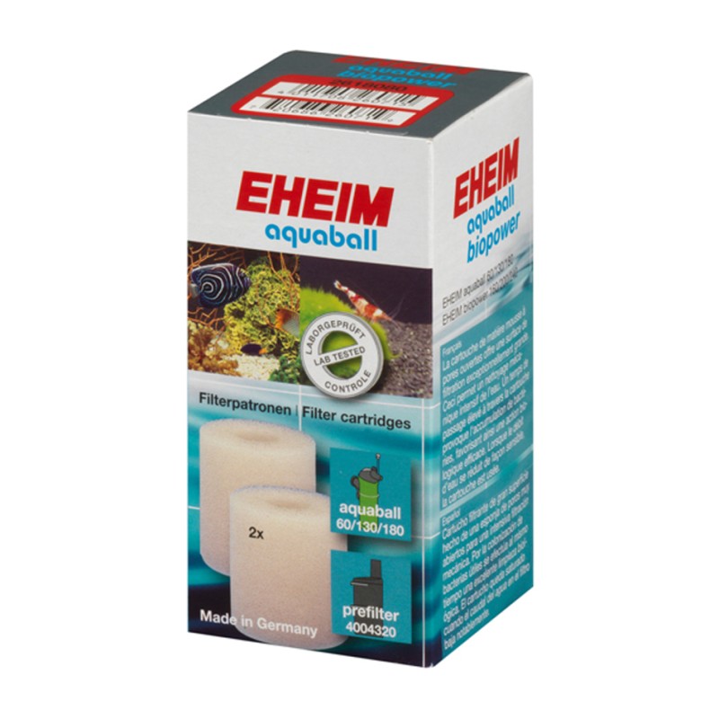 EHEIM - Cartouches Filtrantes Charbon - Pour Filtres Aquaball