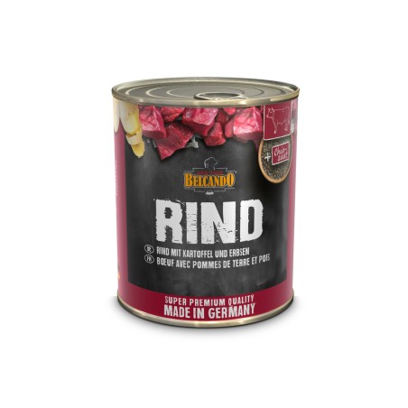 Boite Belcando Boeuf avec pommes de terre BELCANDO  Paté pour chien