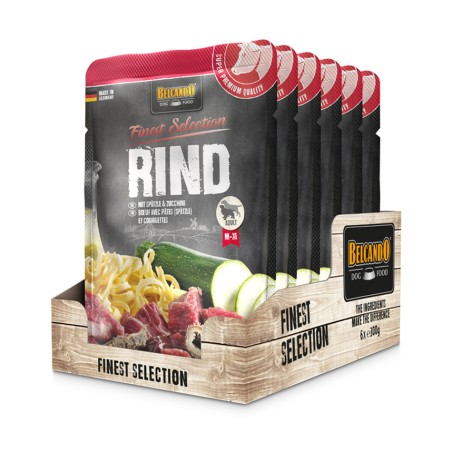 Pâté pour chien Belcando Finest Selection au boeuf BELCANDO  Paté pour chien