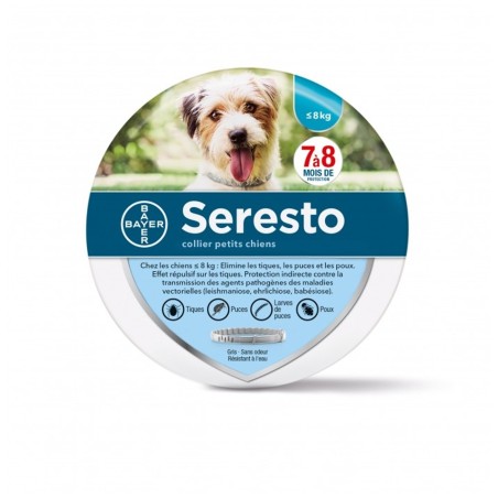 Collier antiparasitaire pour chien Seresto  SERESTO  Colliers