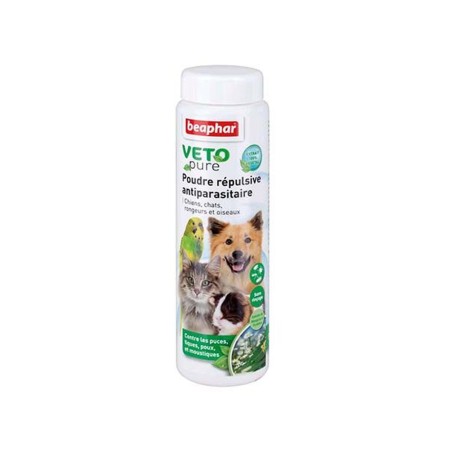 Poudre antiparasitaire pour chien, chat, oiseau, rongeur BEAPHAR 8711231142842 Shampooing