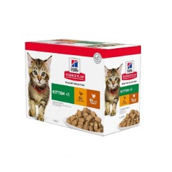 Terrine Kitten pack mixte HILL'S 052742211602 Autres terrines