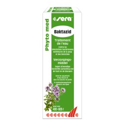 Sera Phyto med Baktazid SERA 4001942453530 Soins des poissons
