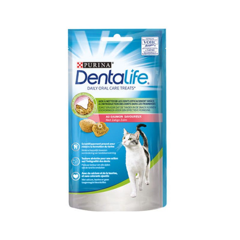 Friandise Dentalife Daily oral care saumon PURINA 7613036724258 Friandises