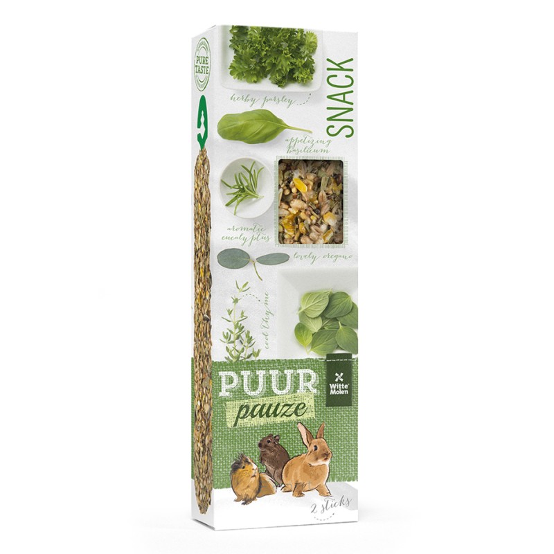 Stick Puur pauze Eucalyptus & Thym WITTE MOLEN 8711304686914 Friandise & Complément