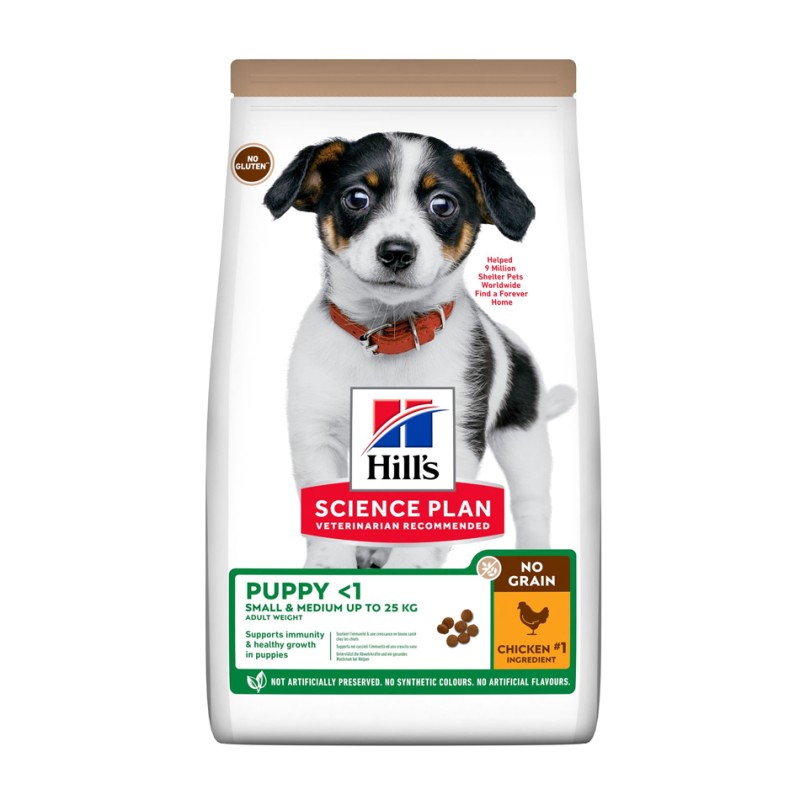 Croquettes Hill's Sans céréales Puppy Poulet HILL'S 052742037011 Alimentation chiot