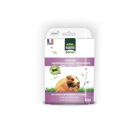 Pipettes antiparasitaires pour cochon d'inde HAMI 3469980017205 Hygiène & Soins