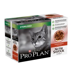 Terrine ProPlan Sterilisé Nutrisavour pack boeuf PRO PLAN 7613038182506 Terrines ProPlan