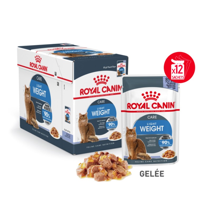 Terrines LIGHT WEIGHT en gelée ROYAL CANIN 9003579311806 Terrines Royal Canin