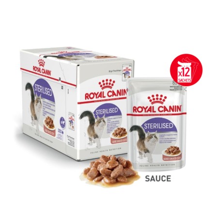 Terrines Chat STERILISED en sauce ROYAL CANIN 9003579311295 Terrines Royal Canin