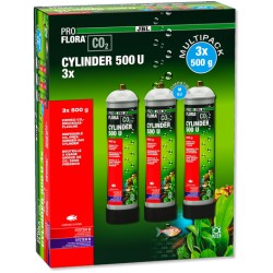 JBL ProFlora U500 CO2 (lot de 3) JBL 4014162646637 Kit CO2