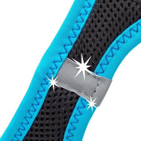 Harnais réfléchissant "Kaori" bleu - Ferplast FERPLAST  Harnais