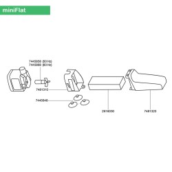 Turbine* (7445858) Eheim Compact 300 et mini-filtre EHEIM 4011708744178 Rotor