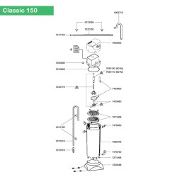 Turbine (7632100) Eheim Classic 150 EHEIM 4011708761465 Rotor